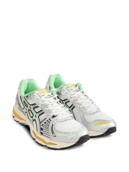 Sneakerși Asics Gel-Kayano cu șireturi din dantelă alb