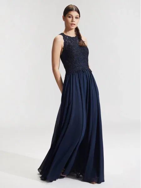 Hey Kyla Φόρεμα βραδινό Σκούρο μπλε