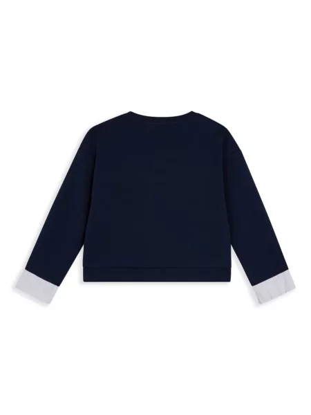 Bluza dziecięca Lacoste niebieska
