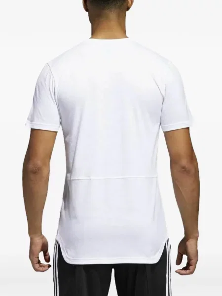 Strečové vícebarevný polotričko Adidas s autogramem šedé