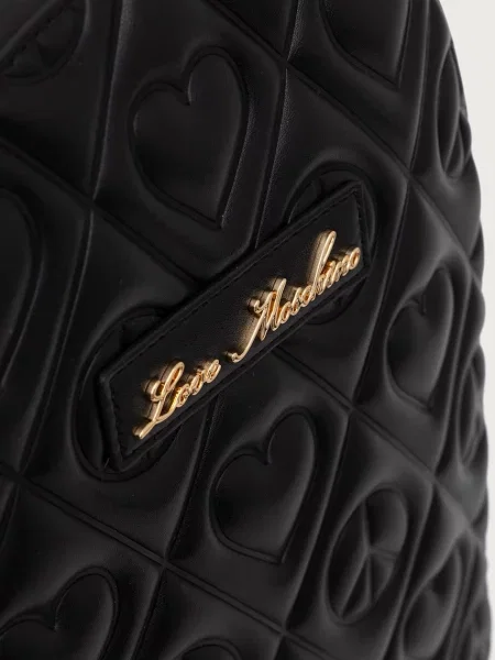 Кожаный рюкзак Love Moschino