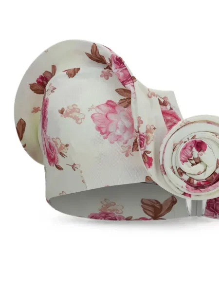 Top Magda Butrym cu model floral cu imagine