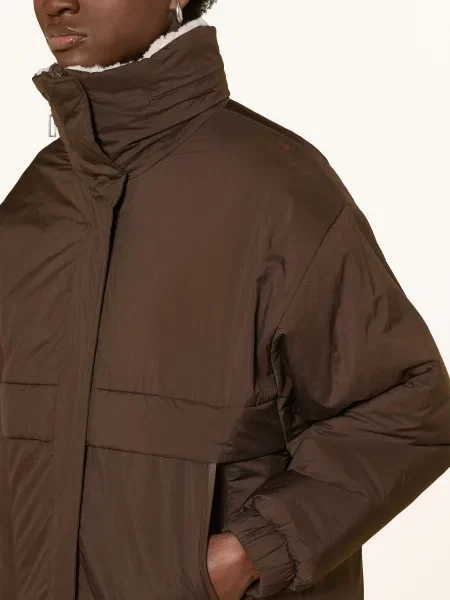 Jeanne Baret Obratná Bunda Inari tmavě hnědá