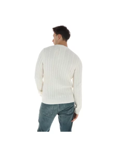 Sweter Superdry biały