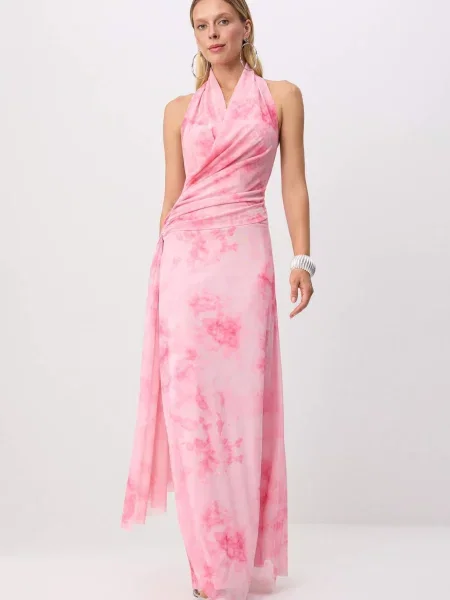 Trendyol Rochie de seară roz