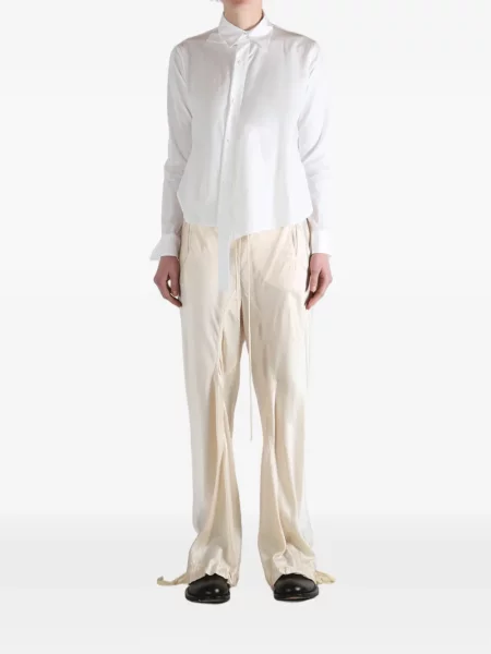 Koszula Yohji Yamamoto asymetryczna biała