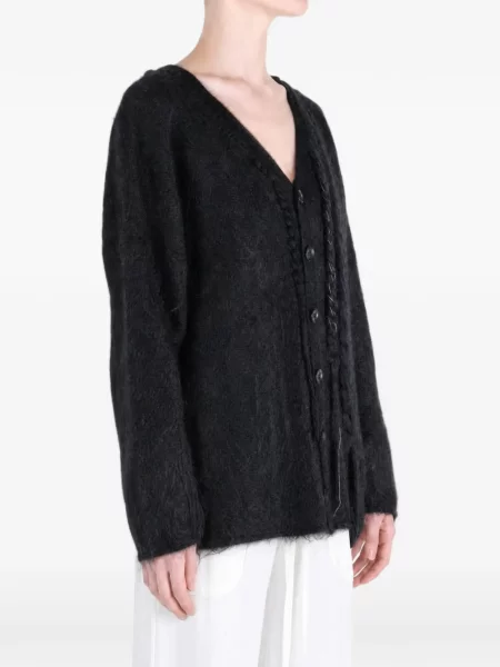 Cardigan Y's tricotate negru