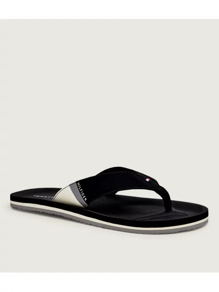 Șlapi Tommy Hilfiger negru