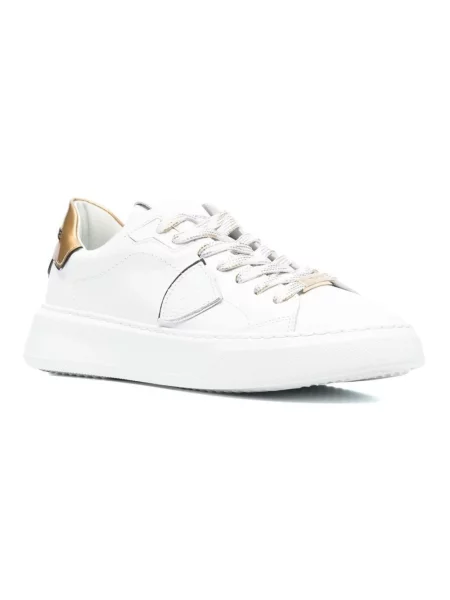 Sneakersy Philippe Model skórzane białe