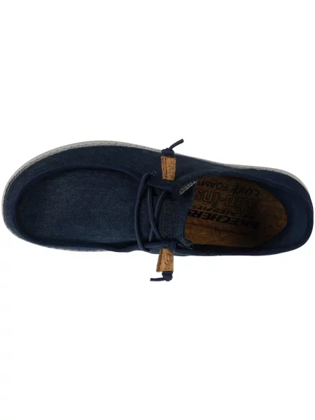 Mokasíny Skechers modrá