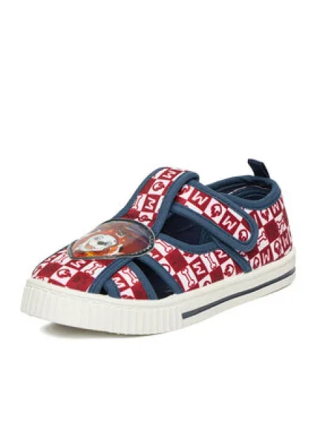 Papucs Paw Patrol Bordó