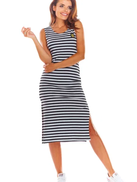 Sukienka midi Infinite You szara