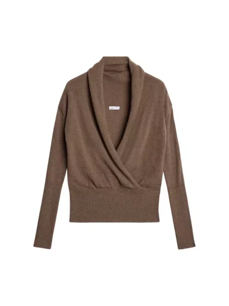 Sweter 7 For All Mankind brązowy
