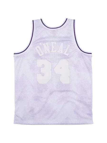 Cămașă Mitchell & Ness din jerseu alb