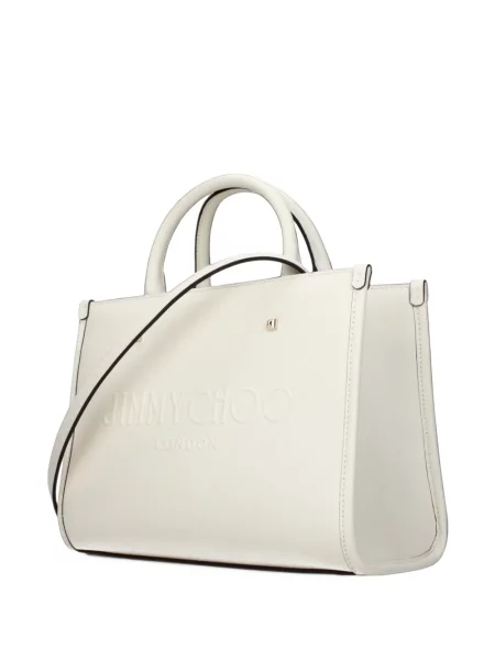 Shopper kabelka Jimmy Choo biela