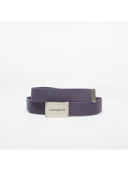 Колан Carhartt WIP Clip Belt Chrome Shady Purple Universal виолетово