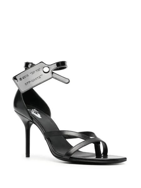 Sandale Off-white din piele alb