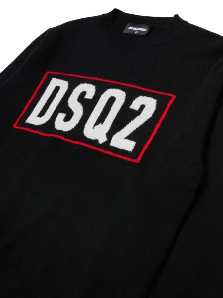 Sweter dziecięcy Dsquared2 czarny