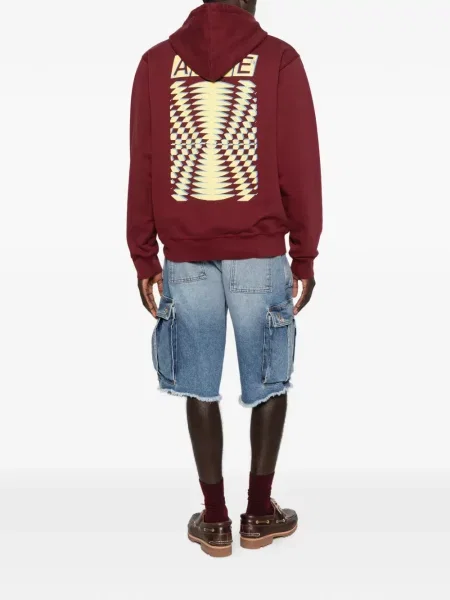 Hoodie Arte Antwerp με σχέδιο με κορδόνι κόκκινο