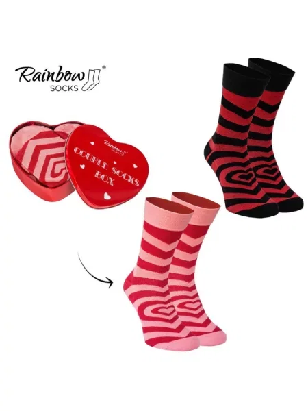 Чорапи Zooksy/rainbow Socks със сърца