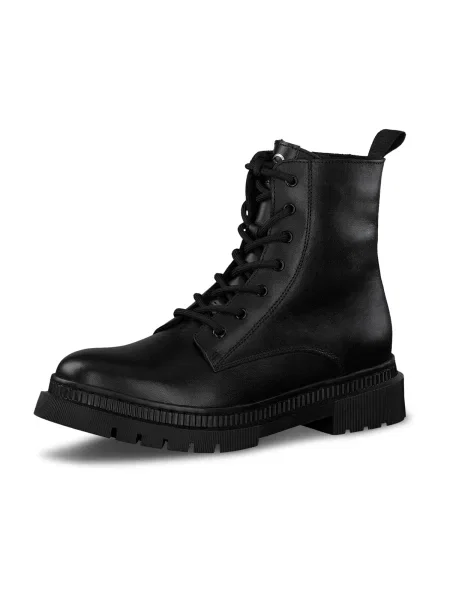 Pantofi Tamaris cu șireturi negru
