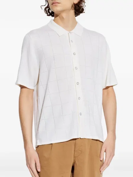 Cămașă Rag & Bone scurtă alb