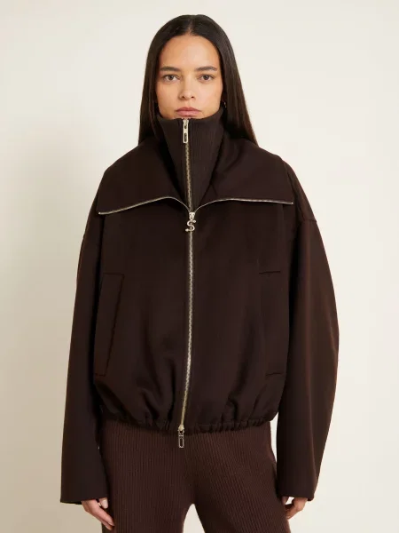 Bunda Sportmax hnědá