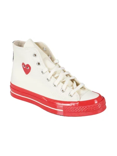 Sneakersy Comme Des Garcons Play białe