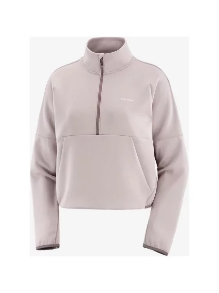 Bluza Salomon SHKout Half Zip Crop Violeta Claro XS