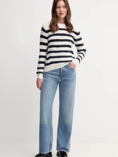 Вовняний светр Mos Mosh легкий сірий