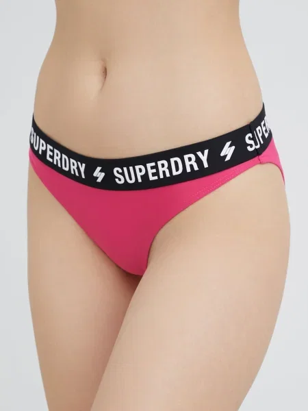 Plavky Superdry fialové