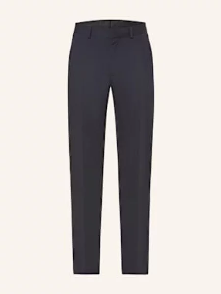 Sandro Spodnie Regular Fit blau granatowe
