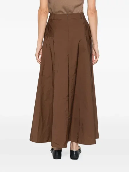 Cu centură fusta maxi 's Max Mara evazată maro