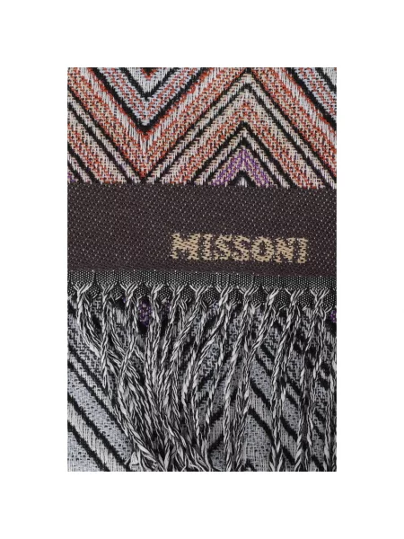 Szal Missoni z cekinami