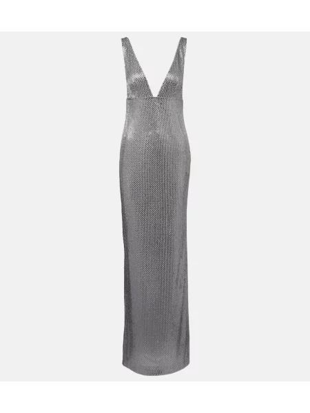 Rochie Roland Mouret argintiu