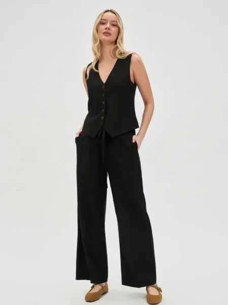 Pantaloni Marisse de in negru