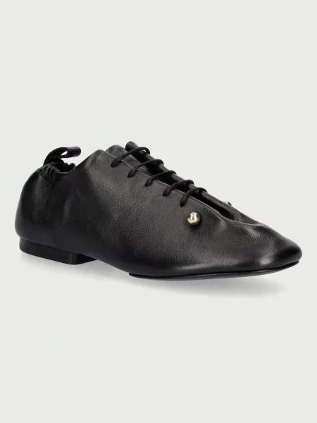 Bőr félcipő Souliers Martinez fekete