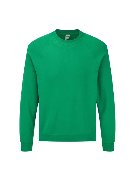 Klasyczny Raglanowy Sweter zielony