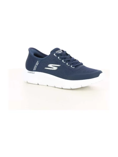Sneakersy Skechers niebieskie