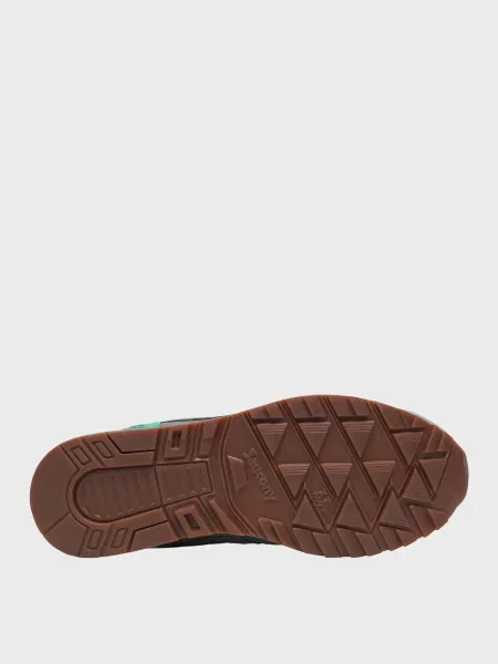 Замшевые кроссовки Saucony серые