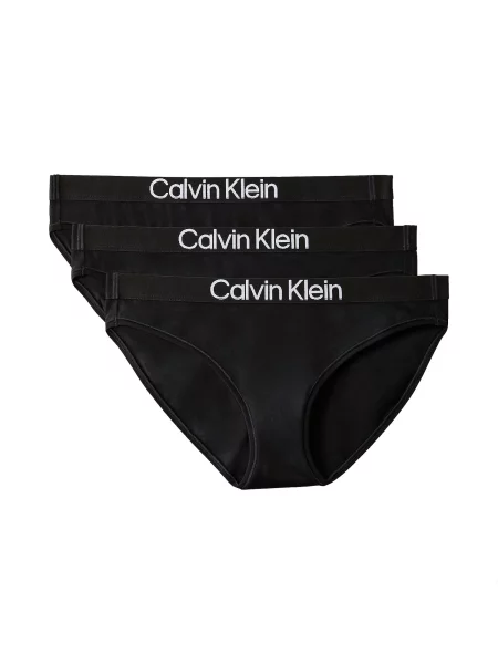 Calvin Klein Underwear Slip Maximum Cotton negru alb