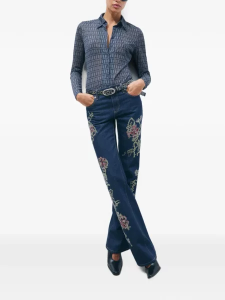 Krepp ing Tory Burch kék