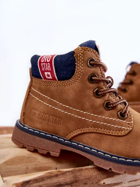 Gyerek bokacsizma Big Star Shoes fekete