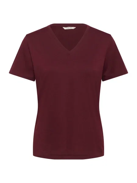 Cream Tricou Naia bordeaux roșu