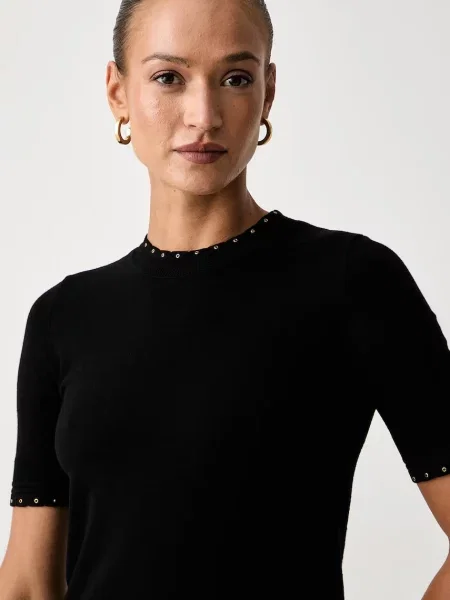 Póló Twinset fekete