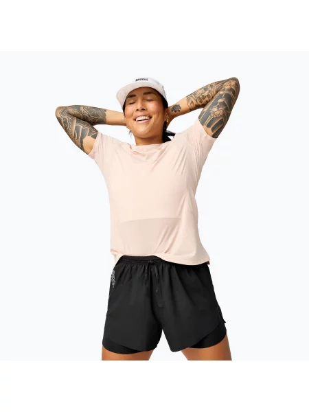Pantaloni scurți de alergare pentru femei Brooks Cascadia Short black negru