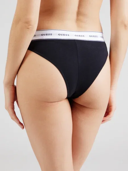 Guess Underwear Chiloți brazilieni CARRIE negru