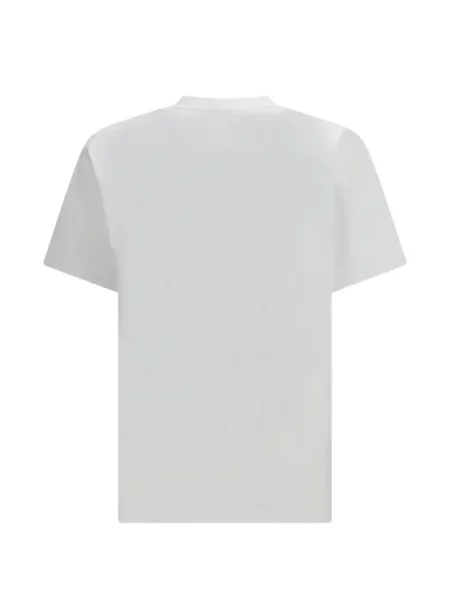 Tricou Moschino scurt alb