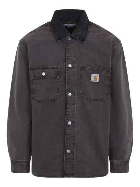 Geacă Carhartt Wip de catifea cord negru