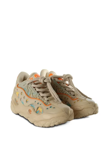 Sneakerși Puma cu șireturi din dantelă